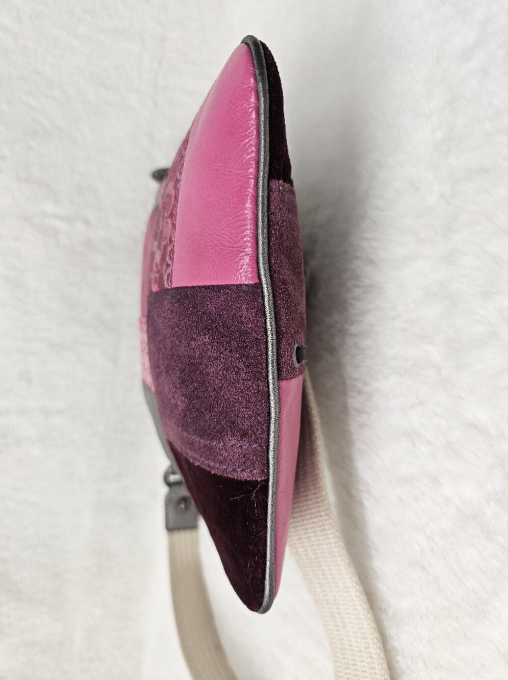 Coach Pink Patchwork Crossbody Bag - Picture 6 of 13